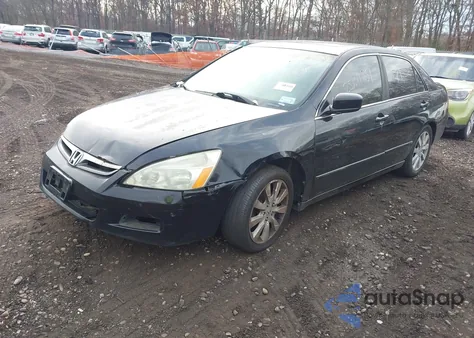 2007 Honda Accord 3.0 Ex из США, поврежденный, VIN 1HGCM66897A054307